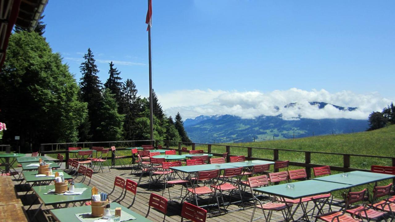 Alpengasthof Brueggele Otel Alberschwende Dış mekan fotoğraf