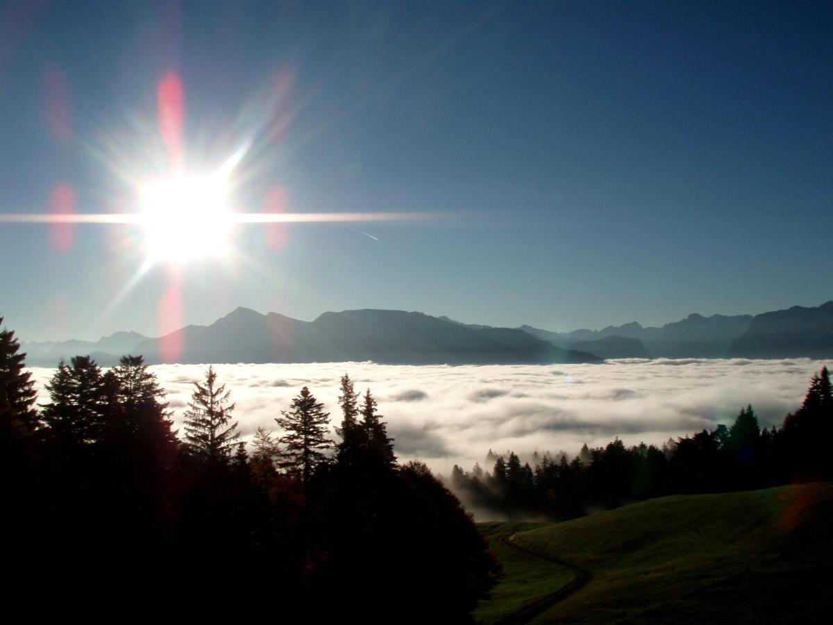 Alpengasthof Brueggele Otel Alberschwende Dış mekan fotoğraf